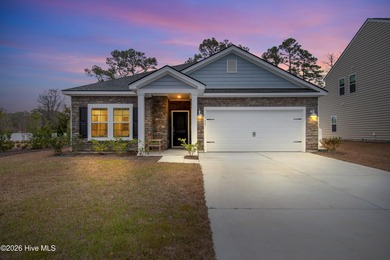 Welcome to your future home at the beach! This pristine and open on Oyster Bay Golf Links in North Carolina - for sale on GolfHomes.com, golf home, golf lot