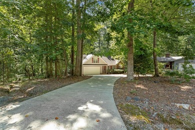 DOUBLE LOT FOR PRIVACY! Beautiful 3-bedroom, 2-bath home with a on Carolina Trace Country Club in North Carolina - for sale on GolfHomes.com, golf home, golf lot