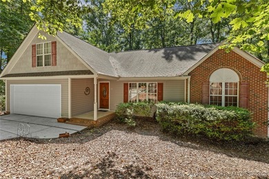 DOUBLE LOT FOR PRIVACY! Beautiful 3-bedroom, 2-bath home with a on Carolina Trace Country Club in North Carolina - for sale on GolfHomes.com, golf home, golf lot