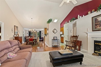 DOUBLE LOT FOR PRIVACY! Beautiful 3-bedroom, 2-bath home with a on Carolina Trace Country Club in North Carolina - for sale on GolfHomes.com, golf home, golf lot