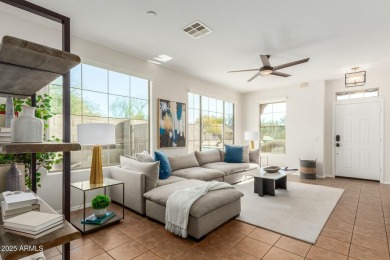 Welcome to this meticulously maintained 3-bedroom, 2-bathroom + on Estrella Mountain Ranch Golf Course in Arizona - for sale on GolfHomes.com, golf home, golf lot