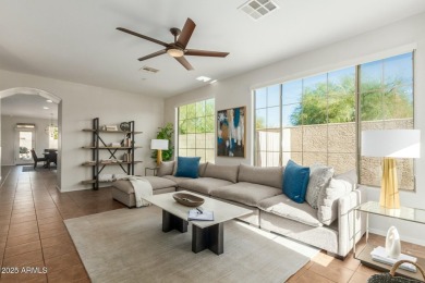 Welcome to this meticulously maintained 3-bedroom, 2-bathroom + on Estrella Mountain Ranch Golf Course in Arizona - for sale on GolfHomes.com, golf home, golf lot
