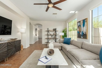 Welcome to this meticulously maintained 3-bedroom, 2-bathroom + on Estrella Mountain Ranch Golf Course in Arizona - for sale on GolfHomes.com, golf home, golf lot