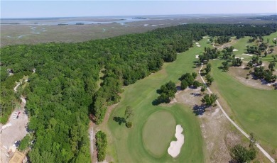 The only golf course lot on the market and one of the largest on Frederica Golf Club in Georgia - for sale on GolfHomes.com, golf home, golf lot