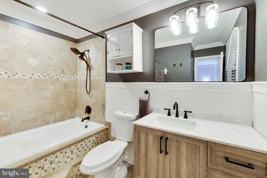 Bright and open one-level living in the fabulous gated community on Aquia Harbour Golf and Country Club in Virginia - for sale on GolfHomes.com, golf home, golf lot