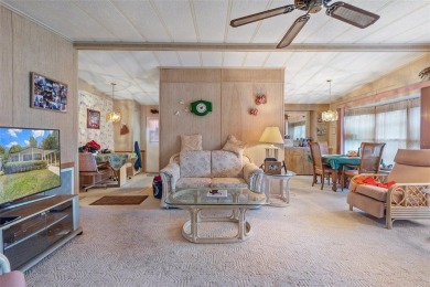 Charming 2-bed 2-bath, furnished home located on the #9 tee box on High Point Golf Club, Inc. in Florida - for sale on GolfHomes.com, golf home, golf lot