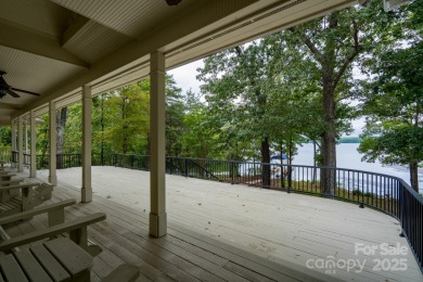 Welcome to this truly spectacular lakefront dream home in the on Old North State Club at Uwharrie Point Golf community in North Carolina - for sale on GolfHomes.com, golf home, golf lot