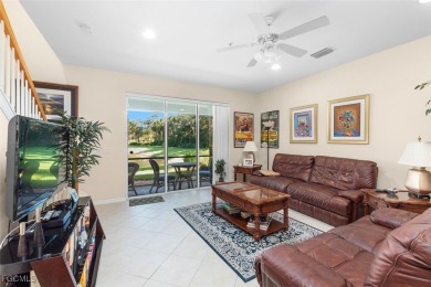 This townhouse has a SPECTAULAR WATER VIEW and is move in ready on Verandah Golf Course and Club in Florida - for sale on GolfHomes.com, golf home, golf lot