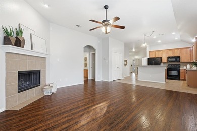 Single-story living, greenbelt views, and the Lantana on Lantana Golf Club in Texas - for sale on GolfHomes.com, golf home, golf lot