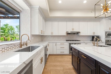 Situated on a premier lot in The Palisades at Summerlin, this on TPC Las Vegas in Nevada - for sale on GolfHomes.com, golf home, golf lot