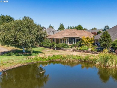 Stunning one-level custom home located on the 11th hole of the on  in Oregon - for sale on GolfHomes.com, golf home, golf lot
