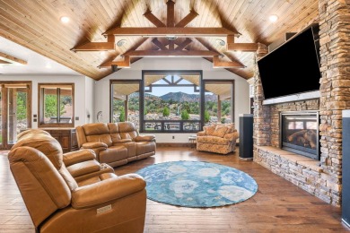 This practically new, turn-key custom masterpiece comes fully on Cedar Ridge Golf Course in Utah - for sale on GolfHomes.com, golf home, golf lot