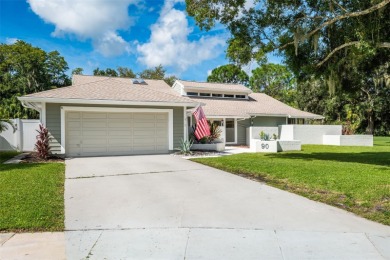 **Beautiful single story split floor plan at the end of a on East Lake Woodlands Country Club in Florida - for sale on GolfHomes.com, golf home, golf lot