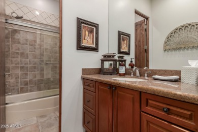 Step inside to discover a bright, sophisticated interior with a on Superstition Mountain Club - Lost Gold in Arizona - for sale on GolfHomes.com, golf home, golf lot