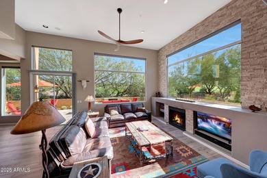 Wonderful home in the gated community of Stonedge, backing to on Troon North Golf Club  in Arizona - for sale on GolfHomes.com, golf home, golf lot