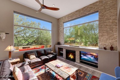 Wonderful home in the gated community of Stonedge, backing to on Troon North Golf Club  in Arizona - for sale on GolfHomes.com, golf home, golf lot