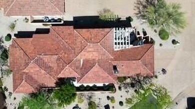 Step inside to discover a bright, sophisticated interior with a on Superstition Mountain Club - Lost Gold in Arizona - for sale on GolfHomes.com, golf home, golf lot