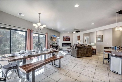 Stunning single-level 3 bed, 2.5 bath Sedona home with on Canyon Mesa Country Club in Arizona - for sale on GolfHomes.com, golf home, golf lot