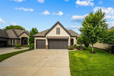 Experience elegance and maintenance-free living in this on Ironhorse Golf Club in Kansas - for sale on GolfHomes.com, golf home, golf lot