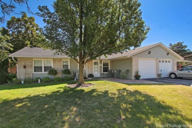 This charming two-bedroom, two-bathroom home has been lovingly on Leisure Village Golf Course in Illinois - for sale on GolfHomes.com, golf home, golf lot