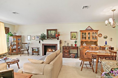 This charming two-bedroom, two-bathroom home has been lovingly on Leisure Village Golf Course in Illinois - for sale on GolfHomes.com, golf home, golf lot