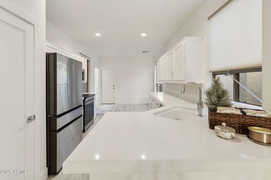 Turn-key, stunningly remodeled San Remo villa in the highly on Oakwood Golf Club  in Arizona - for sale on GolfHomes.com, golf home, golf lot