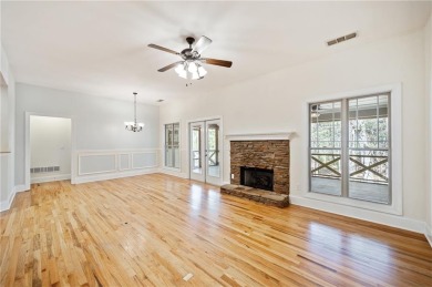 Welcome to your serene mountain retreat in the heart of Lake on The Highlands Course at Lake Arrowhead in Georgia - for sale on GolfHomes.com, golf home, golf lot