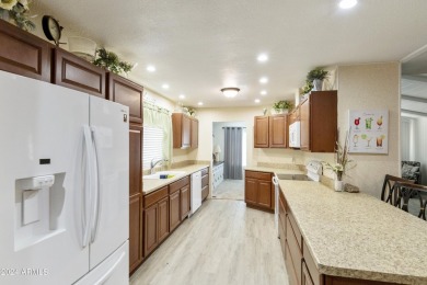 Charming 2BR, 2BA home with a ''beachy'' vibe in the active on Sun Lakes Country Club in Arizona - for sale on GolfHomes.com, golf home, golf lot