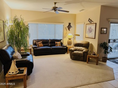 One Owner, impeccably maintained 2 bedrm,2 bath, 1278sq ft home on Sun City Grand Golf Couse and Club in Arizona - for sale on GolfHomes.com, golf home, golf lot