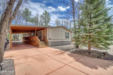 Discover your perfect mountain escape in this immaculate and on Pinetop Lakes Golf and Country Club in Arizona - for sale on GolfHomes.com, golf home, golf lot
