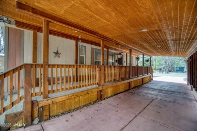 Discover your perfect mountain escape in this immaculate and on Pinetop Lakes Golf and Country Club in Arizona - for sale on GolfHomes.com, golf home, golf lot