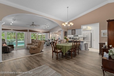 Welcome to this totally updated POOL HOME. SOLAR HEATED POOL on Timber Pines Golf Course in Florida - for sale on GolfHomes.com, golf home, golf lot