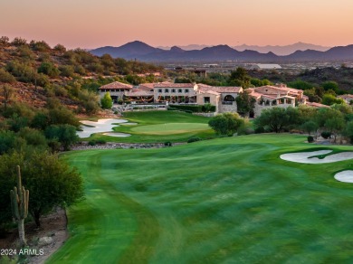 Panoramic sunset views, fully approved Modern Prairie Design and on The Country Club At DC Ranch in Arizona - for sale on GolfHomes.com, golf home, golf lot