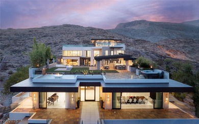 Within triple gated Promontory Pointe, and behind its own on Red Rock Country Club in Nevada - for sale on GolfHomes.com, golf home, golf lot