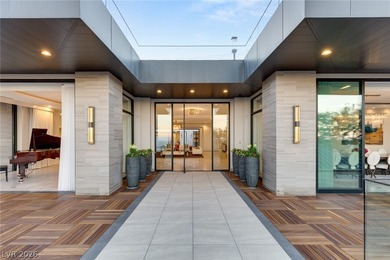 Within triple gated Promontory Pointe, and behind its own on Red Rock Country Club in Nevada - for sale on GolfHomes.com, golf home, golf lot