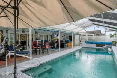 Welcome to this totally updated POOL HOME. SOLAR HEATED POOL on Timber Pines Golf Course in Florida - for sale on GolfHomes.com, golf home, golf lot