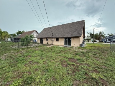 This duplex 2 bedrooms and 2 bathrooms each unit is ideally on San Carlos Golf Club in Florida - for sale on GolfHomes.com, golf home, golf lot