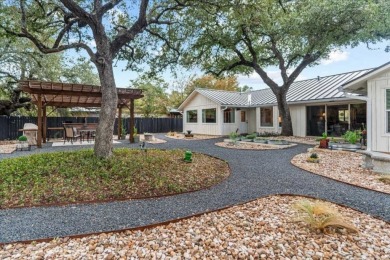 Beautiful farmhouse style home in the heart of Wimberley, TX on Quicksand At Woodcreek Golf Club in Texas - for sale on GolfHomes.com, golf home, golf lot