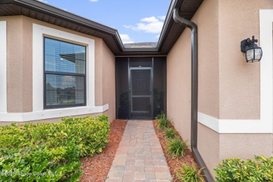 Welcome to this stunning 2022-built home in The Preserves at on Majors Golf Club At Bayside Lakes in Florida - for sale on GolfHomes.com, golf home, golf lot