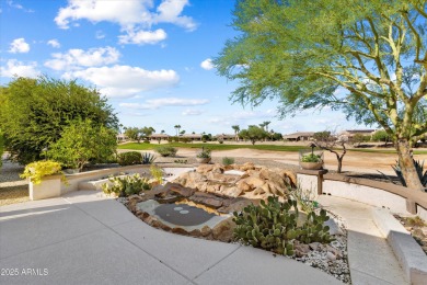 The lovely Stonecrest onthe 7th green of  Granite Falls North is on Sun City Grand Golf Couse and Club in Arizona - for sale on GolfHomes.com, golf home, golf lot