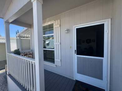 This 2021 model year "pre-owned" home that is on Hemet West Mobile Estates in California - for sale on GolfHomes.com, golf home, golf lot