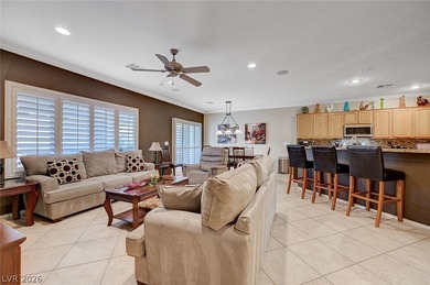 Rare 3-BR, 2-BA home in Sun City Anthem with extensive upgrades on Revere Golf Club in Nevada - for sale on GolfHomes.com, golf home, golf lot