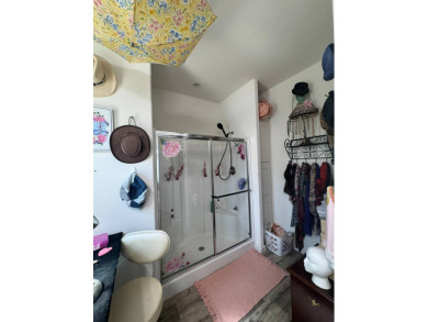 This 2021 model year "pre-owned" home that is on Hemet West Mobile Estates in California - for sale on GolfHomes.com, golf home, golf lot