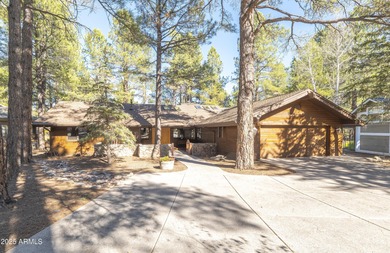 Beautiful SINGLE LEVEL home with panoramic golf course views on Forest Highlands Golf Club - The Canyon in Arizona - for sale on GolfHomes.com, golf home, golf lot