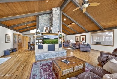 Beautiful SINGLE LEVEL home with panoramic golf course views on Forest Highlands Golf Club - The Canyon in Arizona - for sale on GolfHomes.com, golf home, golf lot