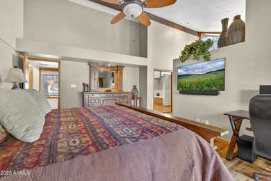 Beautiful SINGLE LEVEL home with panoramic golf course views on Forest Highlands Golf Club - The Canyon in Arizona - for sale on GolfHomes.com, golf home, golf lot