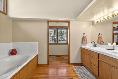 Beautiful SINGLE LEVEL home with panoramic golf course views on Forest Highlands Golf Club - The Canyon in Arizona - for sale on GolfHomes.com, golf home, golf lot