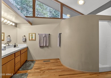 Beautiful SINGLE LEVEL home with panoramic golf course views on Forest Highlands Golf Club - The Canyon in Arizona - for sale on GolfHomes.com, golf home, golf lot