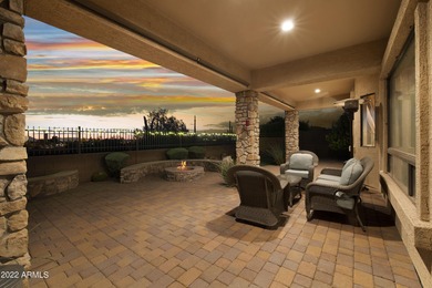 SUNSETS, CITY LIGHTS, MOUNTAINS & Ultra Prime VIEWS to the on Las Sendas Golf Club in Arizona - for sale on GolfHomes.com, golf home, golf lot