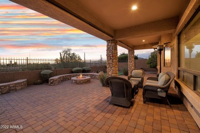 SUNSETS, CITY LIGHTS, MOUNTAINS & Ultra Prime VIEWS to the on Las Sendas Golf Club in Arizona - for sale on GolfHomes.com, golf home, golf lot